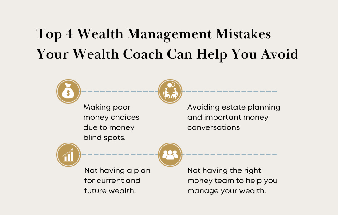 Top 4 Wealth Management Mistakes Your Wealth Coach Can Help You Avoid