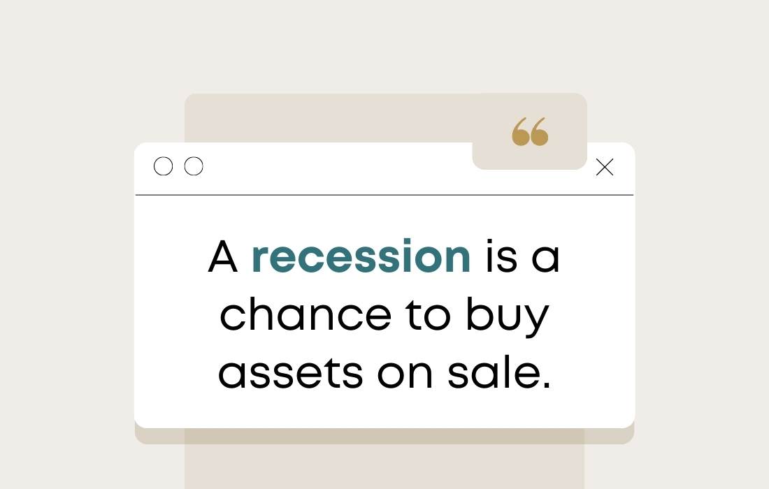 Getting Rich or Staying Rich During a Recession
