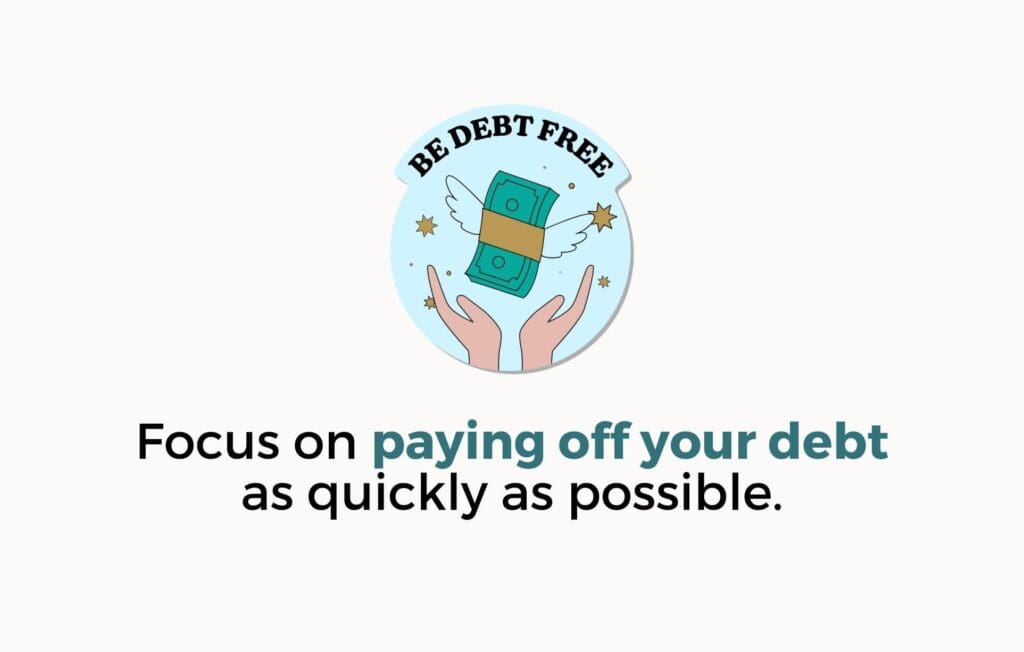 save by paying off debt