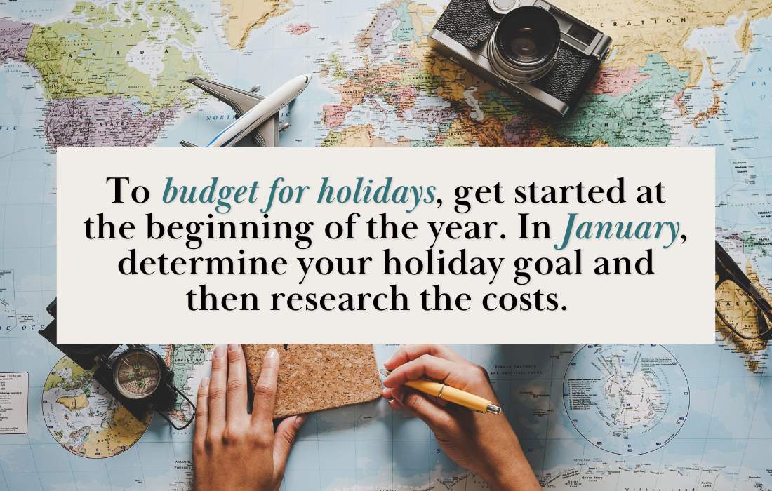 How do we plan for irregular expenses, like holidays or medical emergencies?