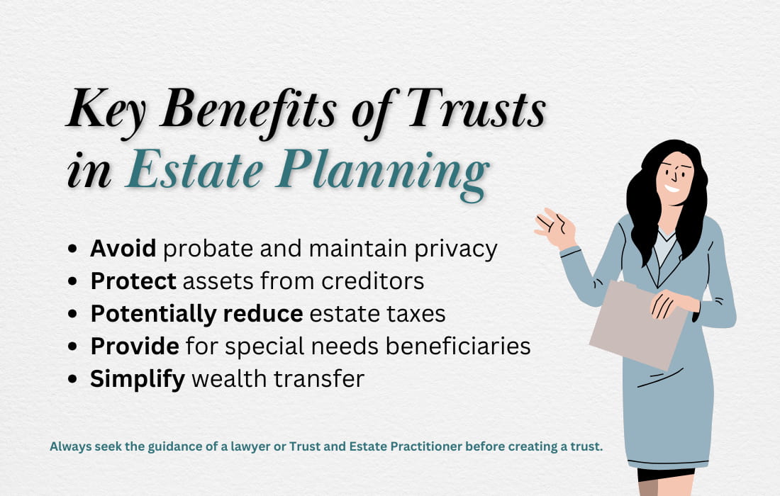 key benefits of trusts in estate planning