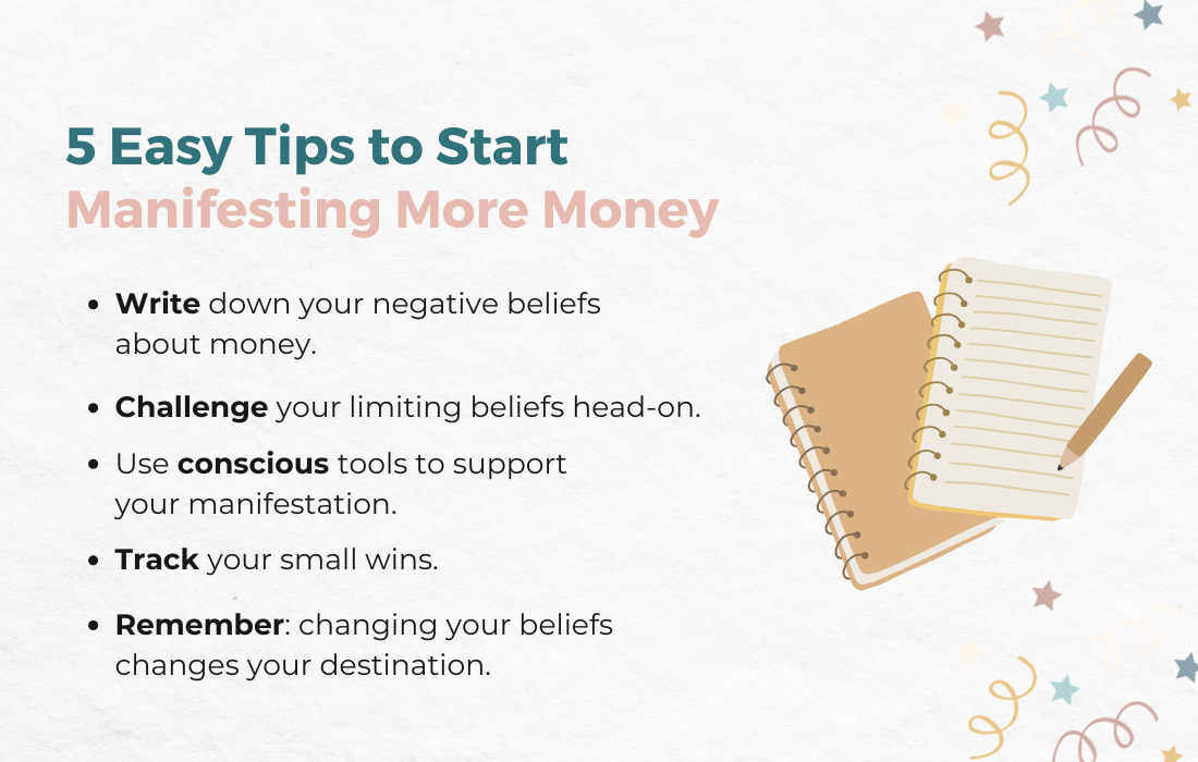 5 Easy Tips to Start Manifesting More Money and Abundance Today