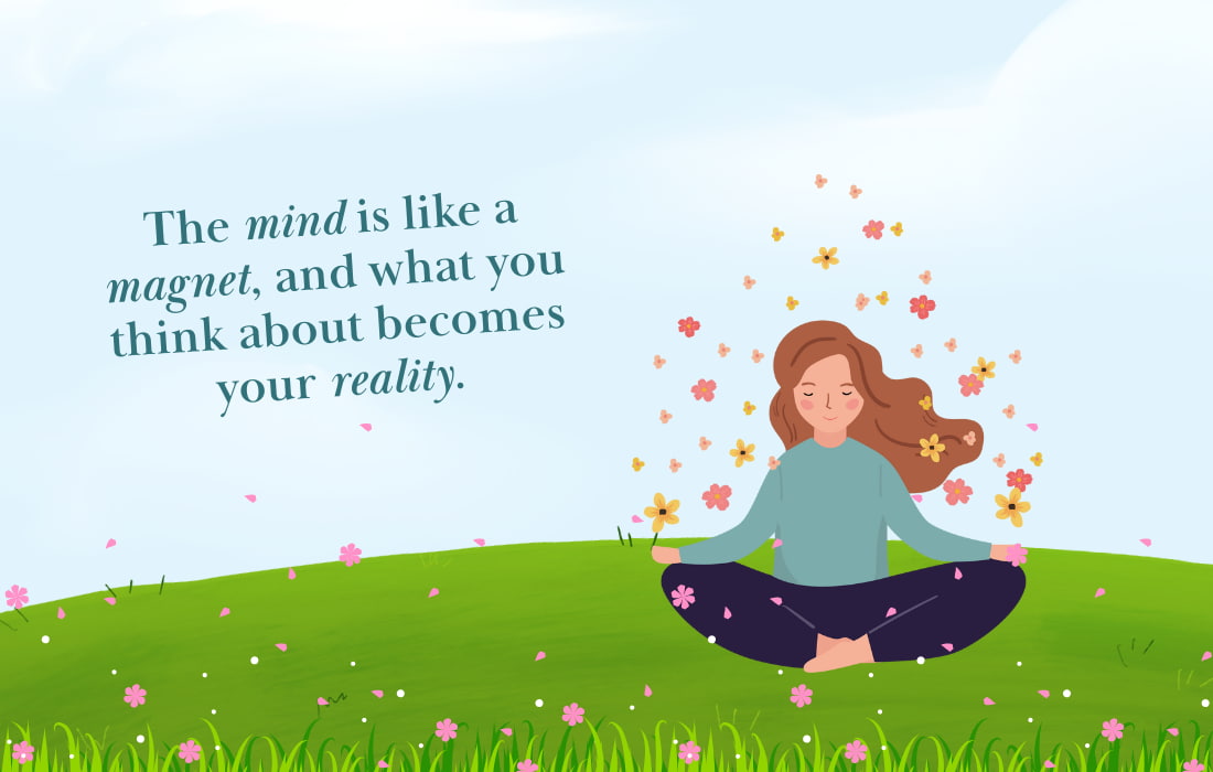 Does having a positive mindset help to attract wealth?